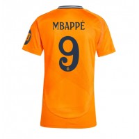 Camiseta Real Madrid Kylian Mbappe #9 Visitante Equipación para mujer 2024-25 manga corta